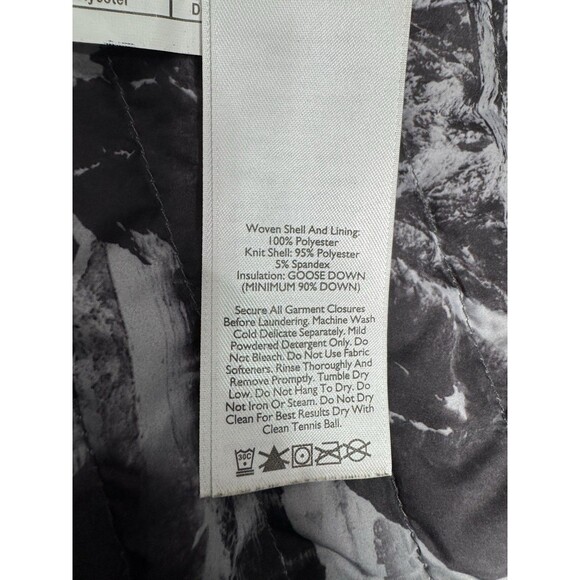 Eddie Bauer Black First Ascent Puffer Jacket StormDown 800 Mens Sz M RARE Sample - Picture 16 of 16